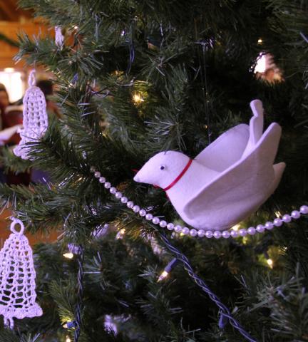 Christmas tree detail