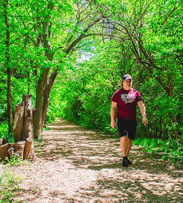 Walker on Sand Creek Trail