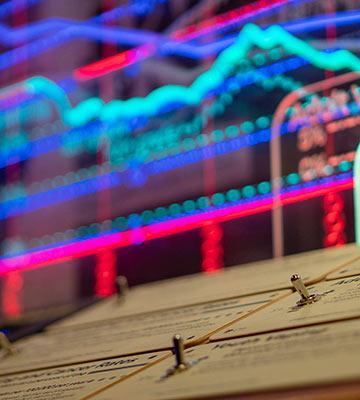 Detail from the timeline in the 'Vapes' exhibit at Kauffman Museum