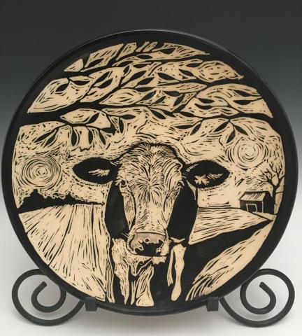 Ceramic piece by Stacey Stanhope Dundon