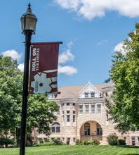 Ad Building and banner