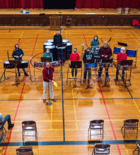 Steel Drum Band at fall 2021 concert