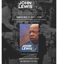 Film poster for "John Lewis--Get in the Way"