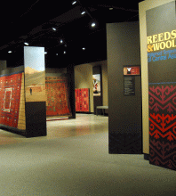 Entry to "Reeds & Wool" exhibit